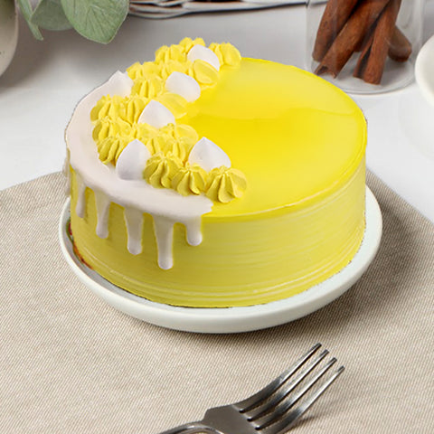 Creamy Delight Pineapple Cake