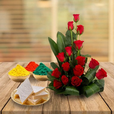 Holi With Arrangement