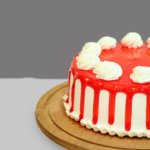 Jelly Moist Red Velvet Cake