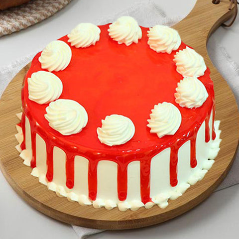 Jelly Moist Red Velvet Cake