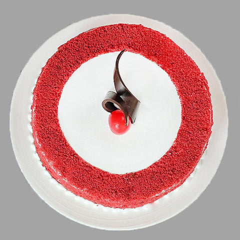 Cherry Delight Red Velvet Cake