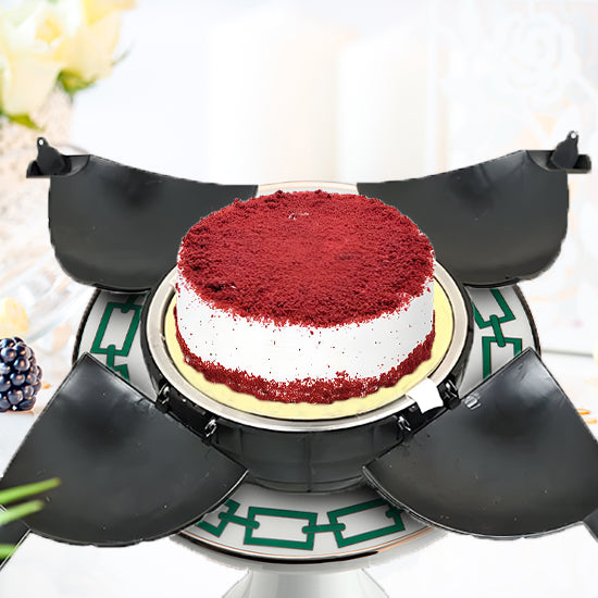 Red Velvet Bomb Cake