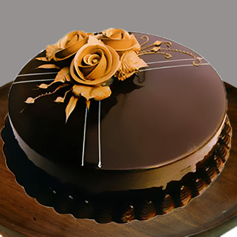 Chocolate Flourish Cake