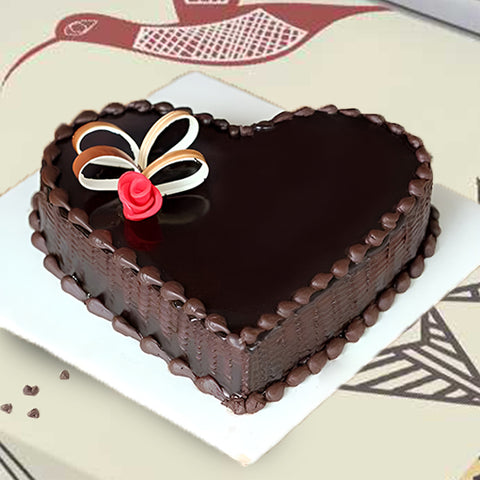 Sweetheart Truffle Delight Cake