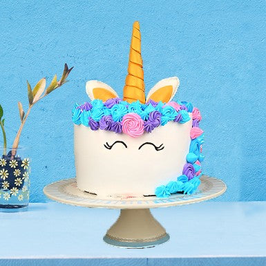 Delectable Unicorn Cake