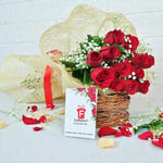 Classic Red Roses Bouquet1
