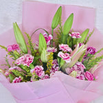 Happy Timeless Carnation & Lily Bouquet2