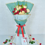 Happy Timeless Mix Rose Bouquet1