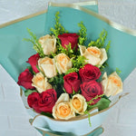 Happy Timeless Mix Rose Bouquet3