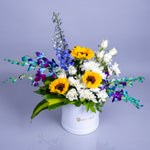 Golden Azure Elegance