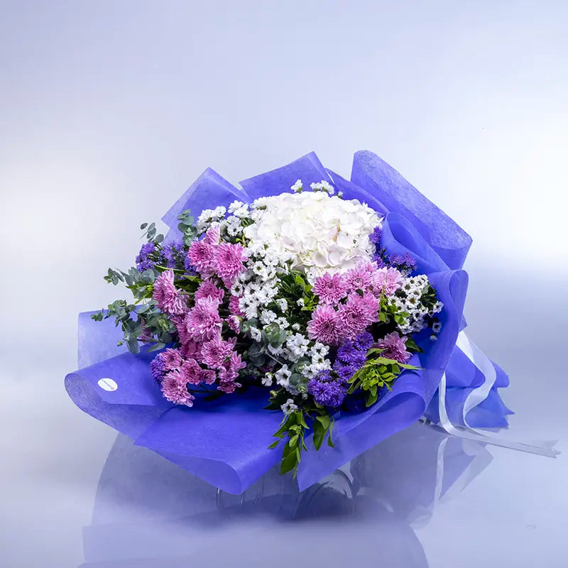 Azure Hydrangea Symphony