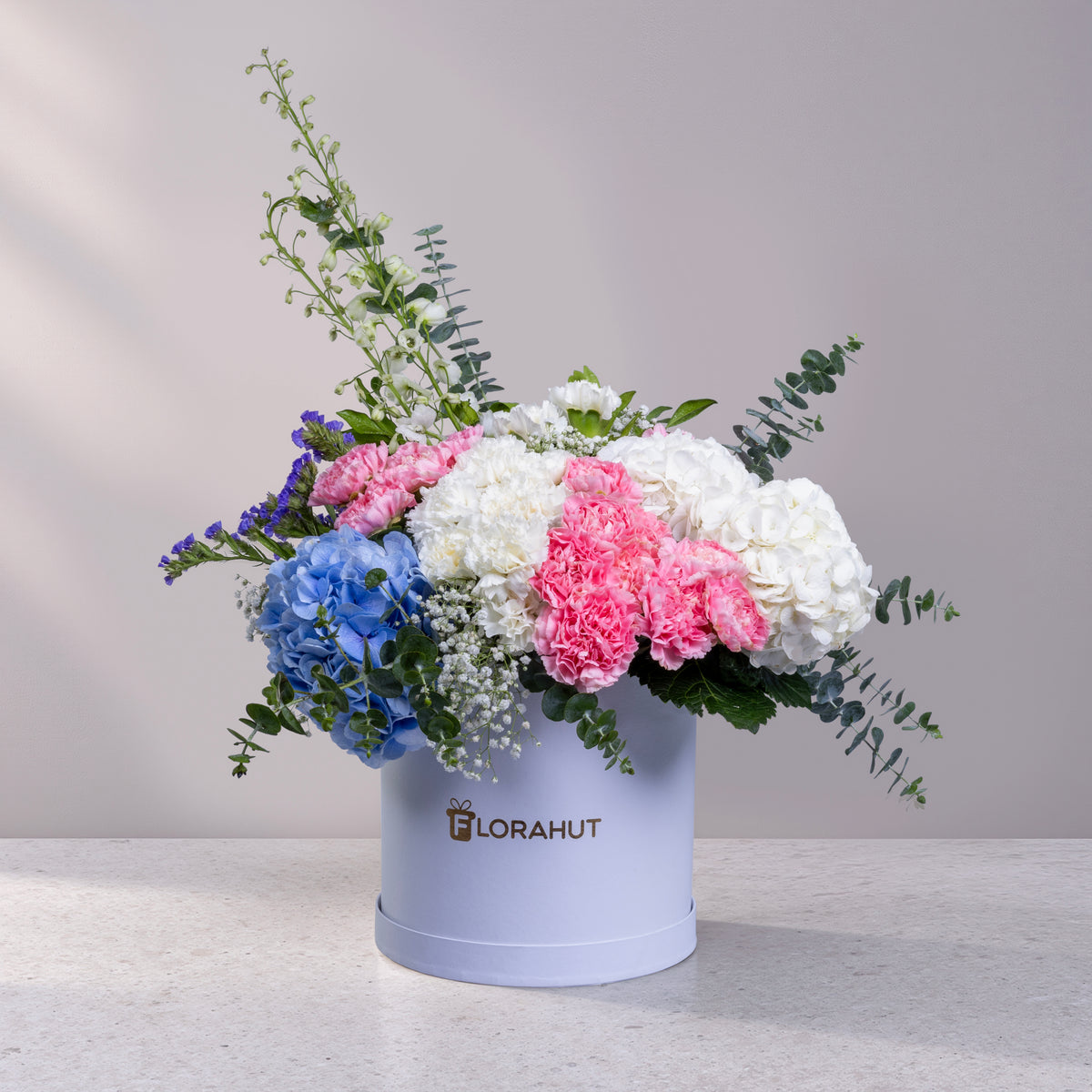 Blush Azure Harmony