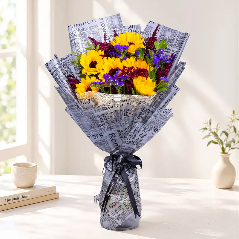 Golden Violet Radiance
