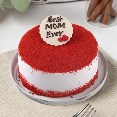 Best Mom Ever Red Velvet Cake