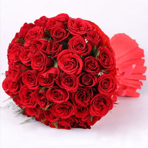 True Love - 40 Red Roses Bouquet