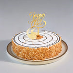 New Year Special Swirl Butterscotch cake