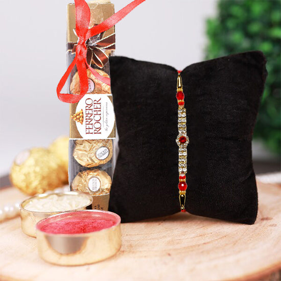 Rakhi with Ferrero Rocher