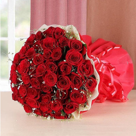 Love Affair - 50 Red Roses Bouquet