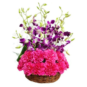 Creations Of Carnation And Orchids By Florahut