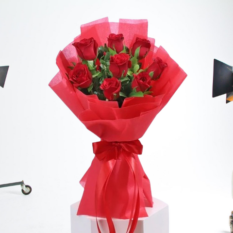Endless Love Of 8 Red Roses