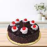 Choco Cherry KitKat Delight Cake