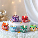 6 set Of Diyas