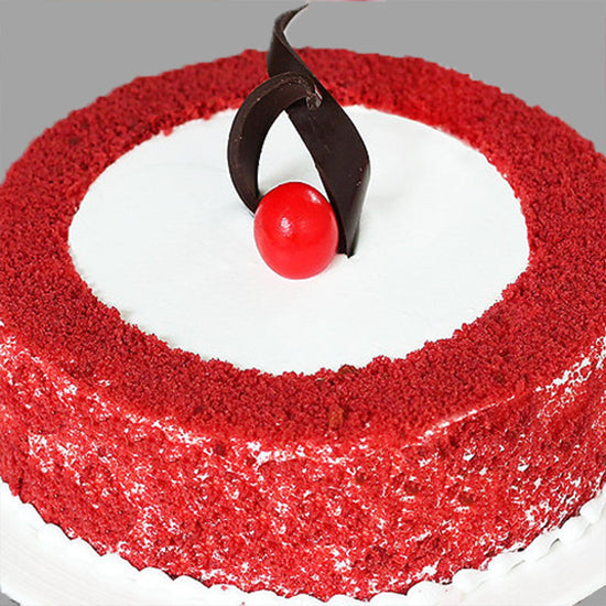 Cherry Delight Red Velvet Cake