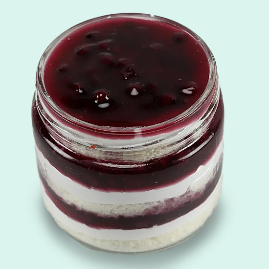 Blueberry Jar Cake