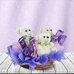 Basket Of Teddy & Chocolate