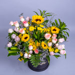 Golden Blush Garden