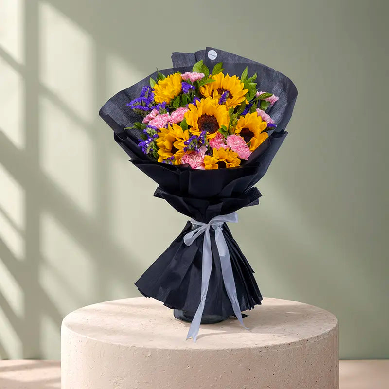 Golden Sunflower Symphony
