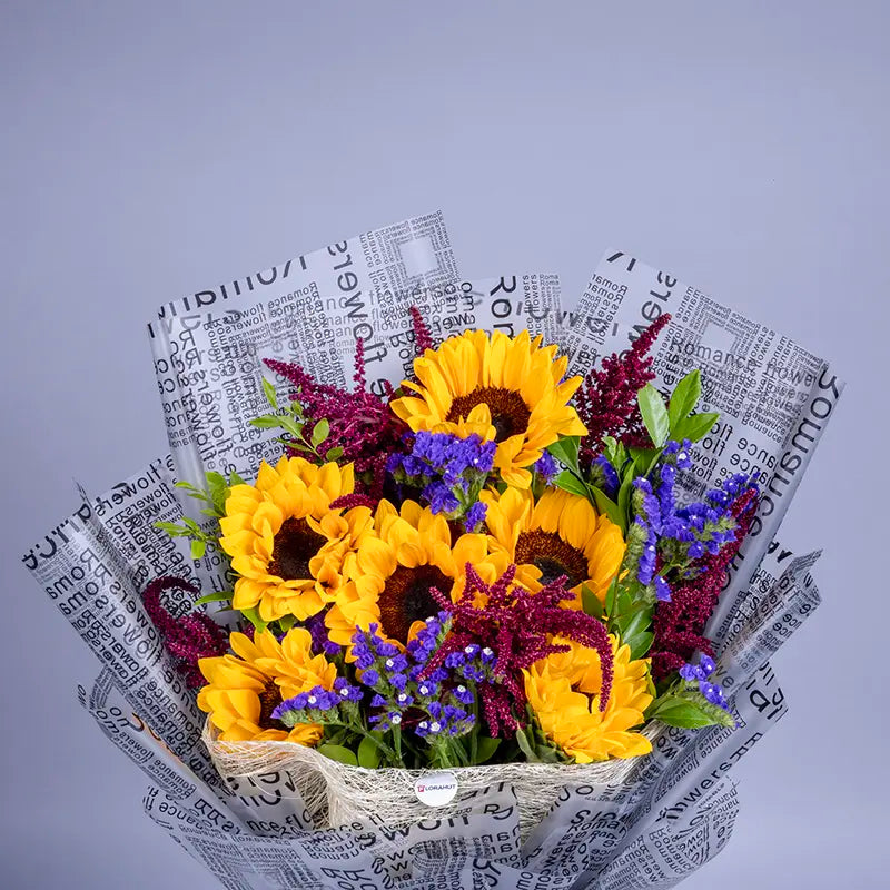 Golden Violet Radiance