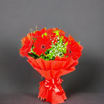 Premium Red Gerbera Bouquet