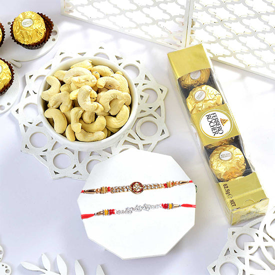 Stone Rakhi Hamper