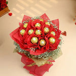 Sweet Romance Ferrero Bouquet