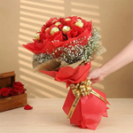 Sweet Romance Ferrero Bouquet