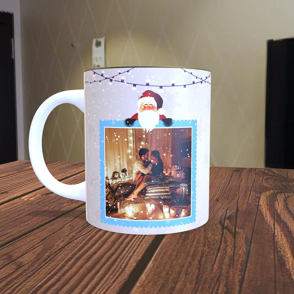 Personalized Christmas White Mug