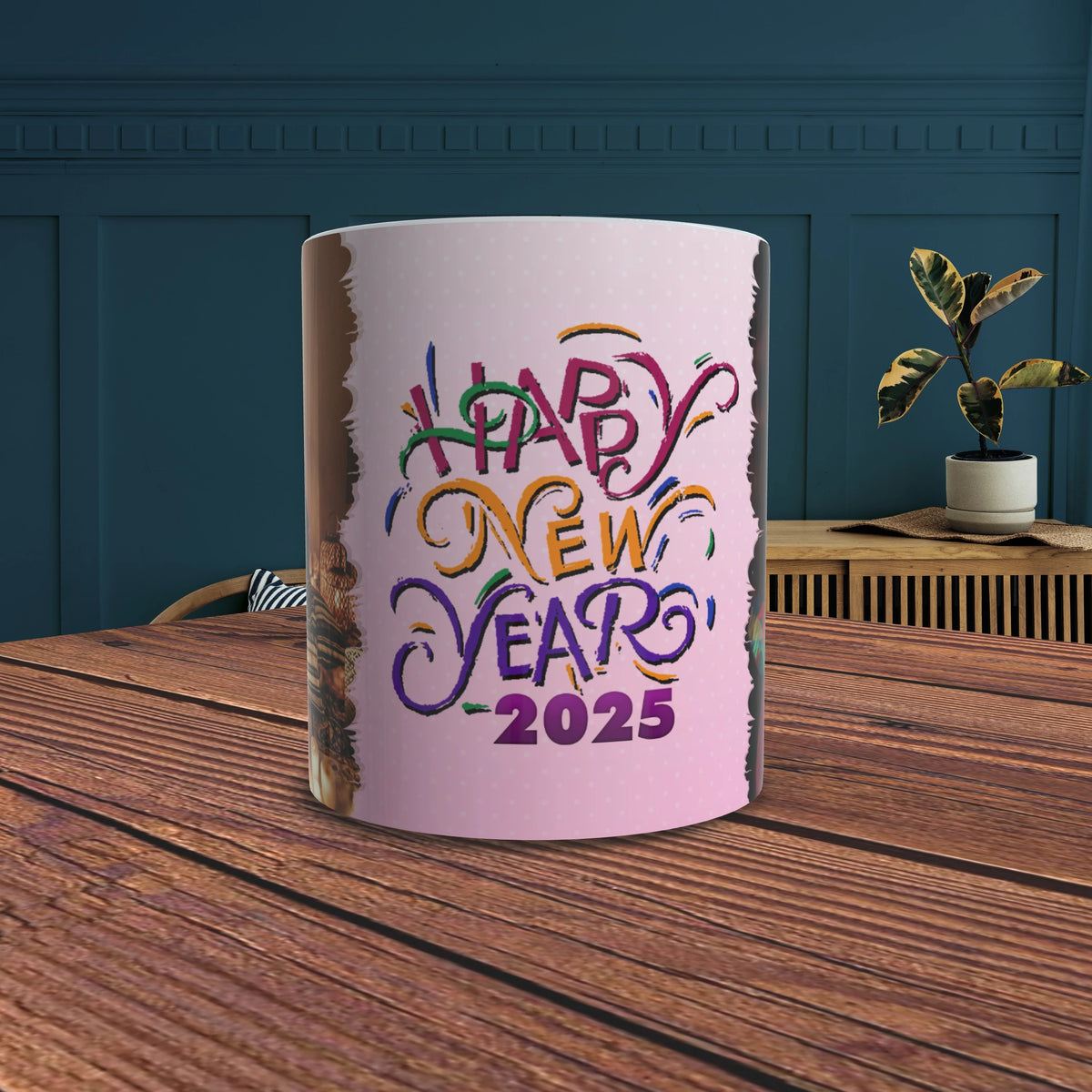 Personalized Happy New Year Mug